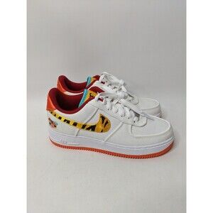 Womens Air Force 1 Lunar New Year Nike Size 7.5 Year of the Tiger Sail Gold
